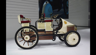 Lohner Porsche Semper Vivus 1900 electric car with range extender 3